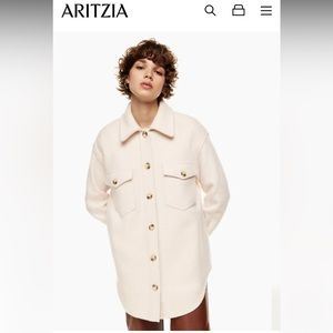 Aritzia Wilfred Free. Ganna Jacket. Size XXS. BNWT. Heather Bone colour.